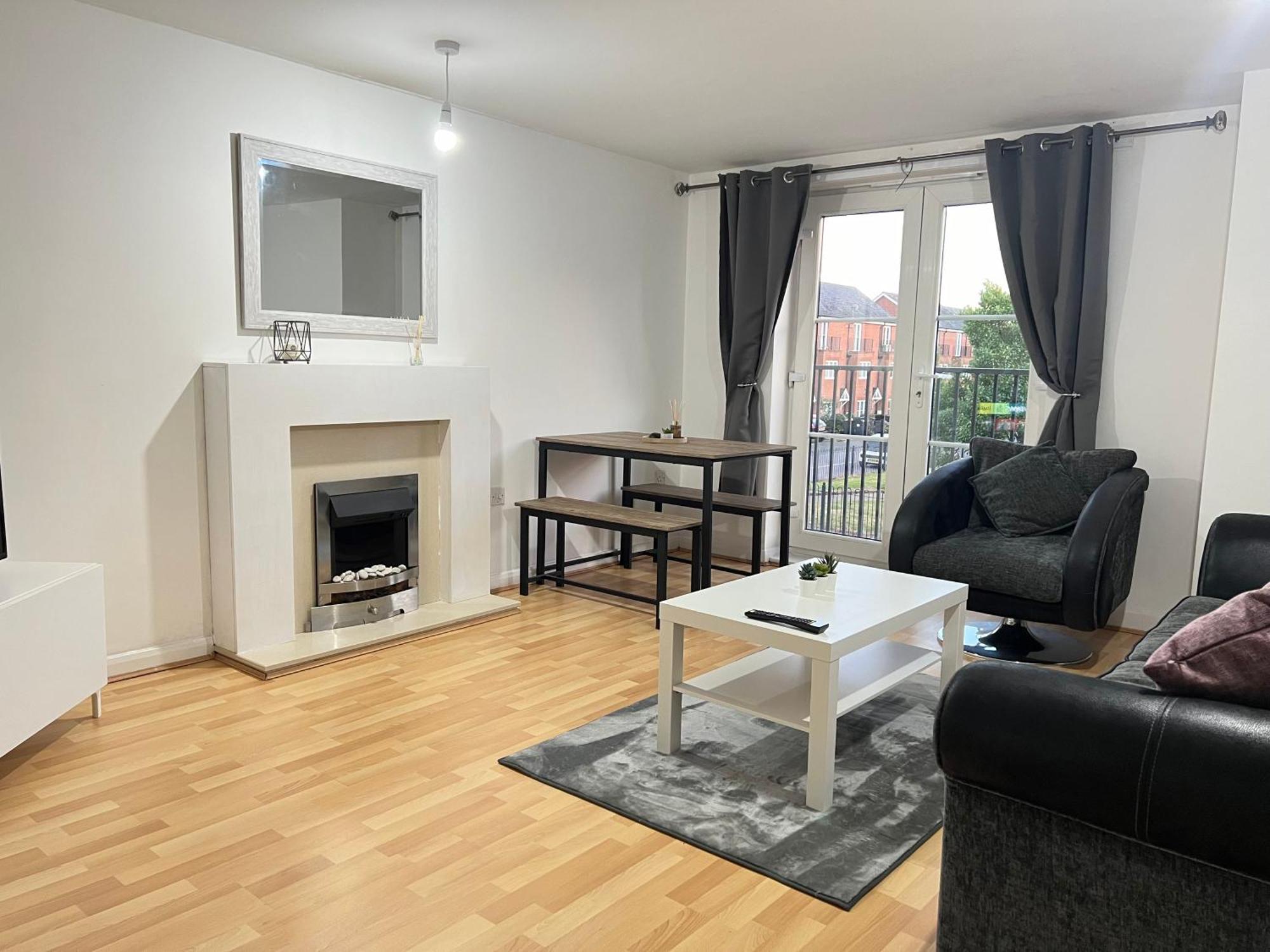 High End Luxury 2 Bed Apartment Birmingham Exterior foto